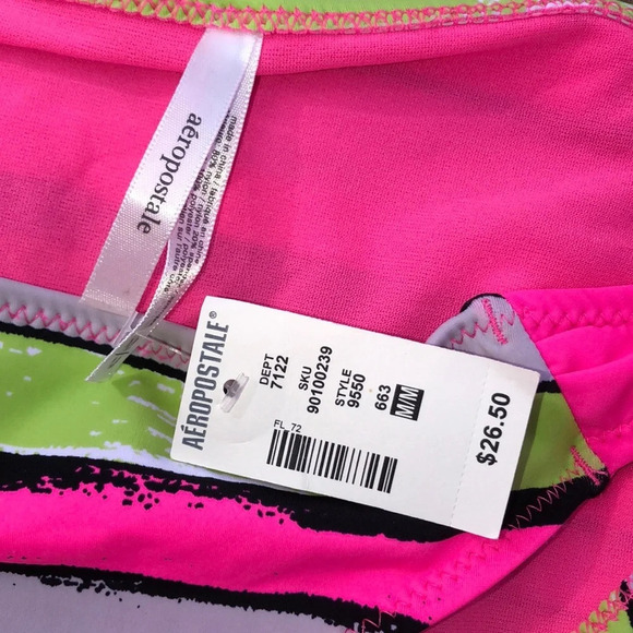 Aeropostale medium pink bikini bottoms; new w/tag - Picture 4 of 7
